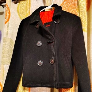 Dnkn black polyester petty coat small